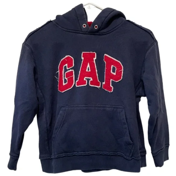 Jacket Gap Red Blue Sweatshirt GAP Shirts Tops Gap Navy Blue